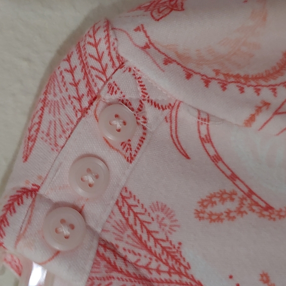 Charter Club Women's Petite Medium 100% Pima Cotton Tee - Picture 4 of 7